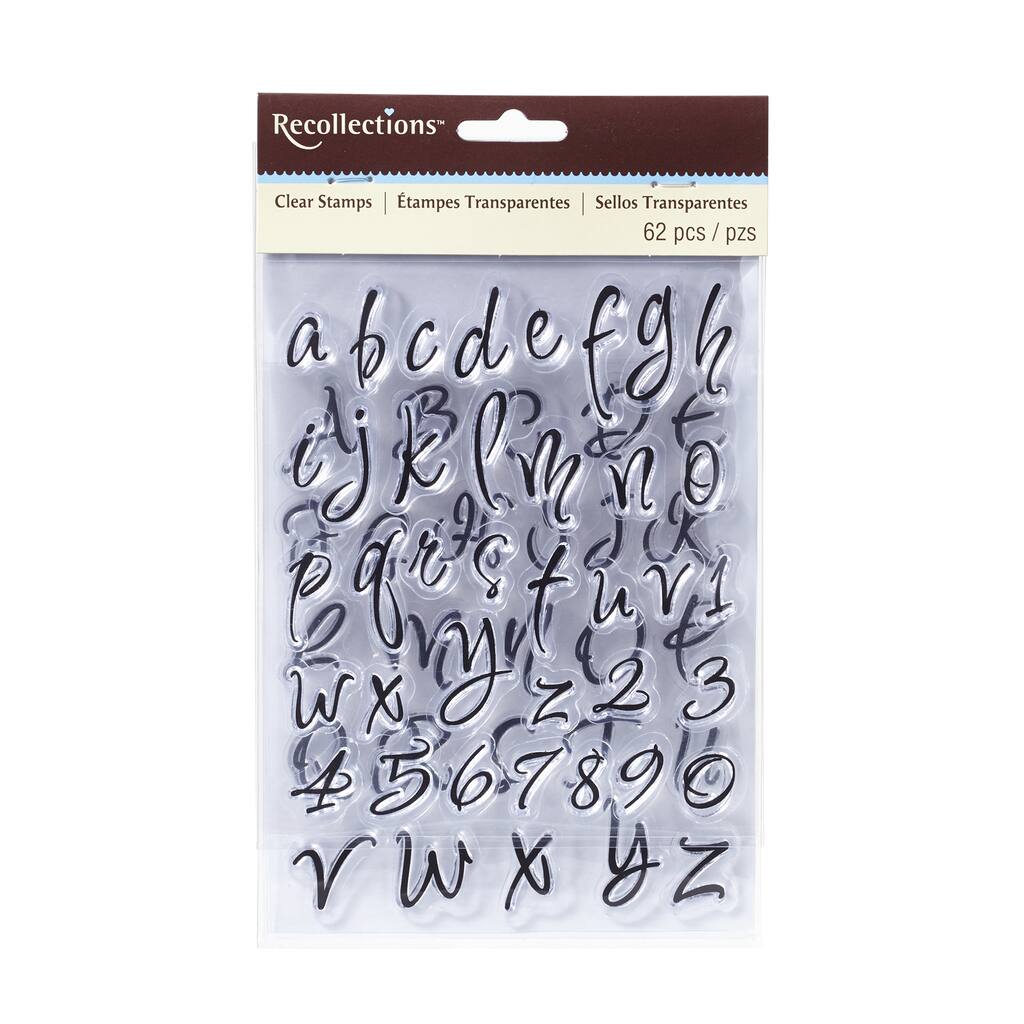 Find The Whimsy Alphabet Clear Stamps By Recollections At Michaels